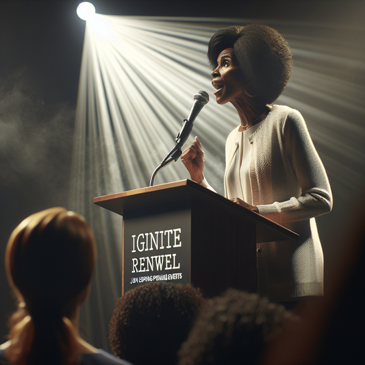 Ignite Renewal: Join Charlene's Inspiring Speaking Events